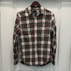J. Crew Multicolor Plaid Button Down Shirt